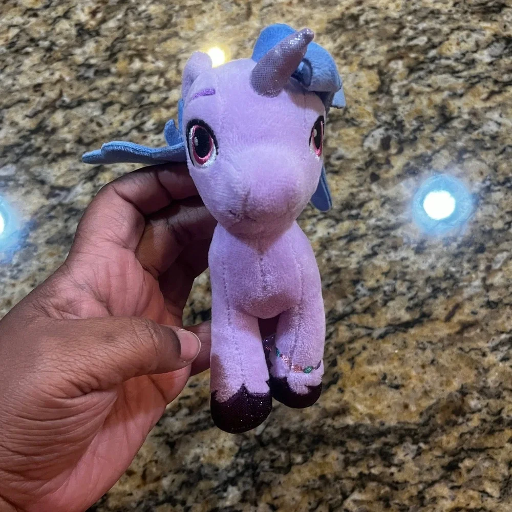My Little‎ Pony Lot 4  Plush Rainbow Dash Izzy Moonbow Plush and Figures